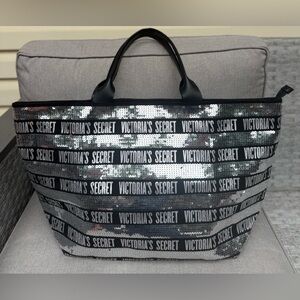 Victoria’s Secret Large Sequin Tote Bag